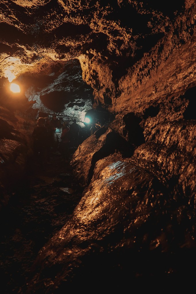 Gruta do Carvao, lava tunnel, Ponta Delgada, Azores